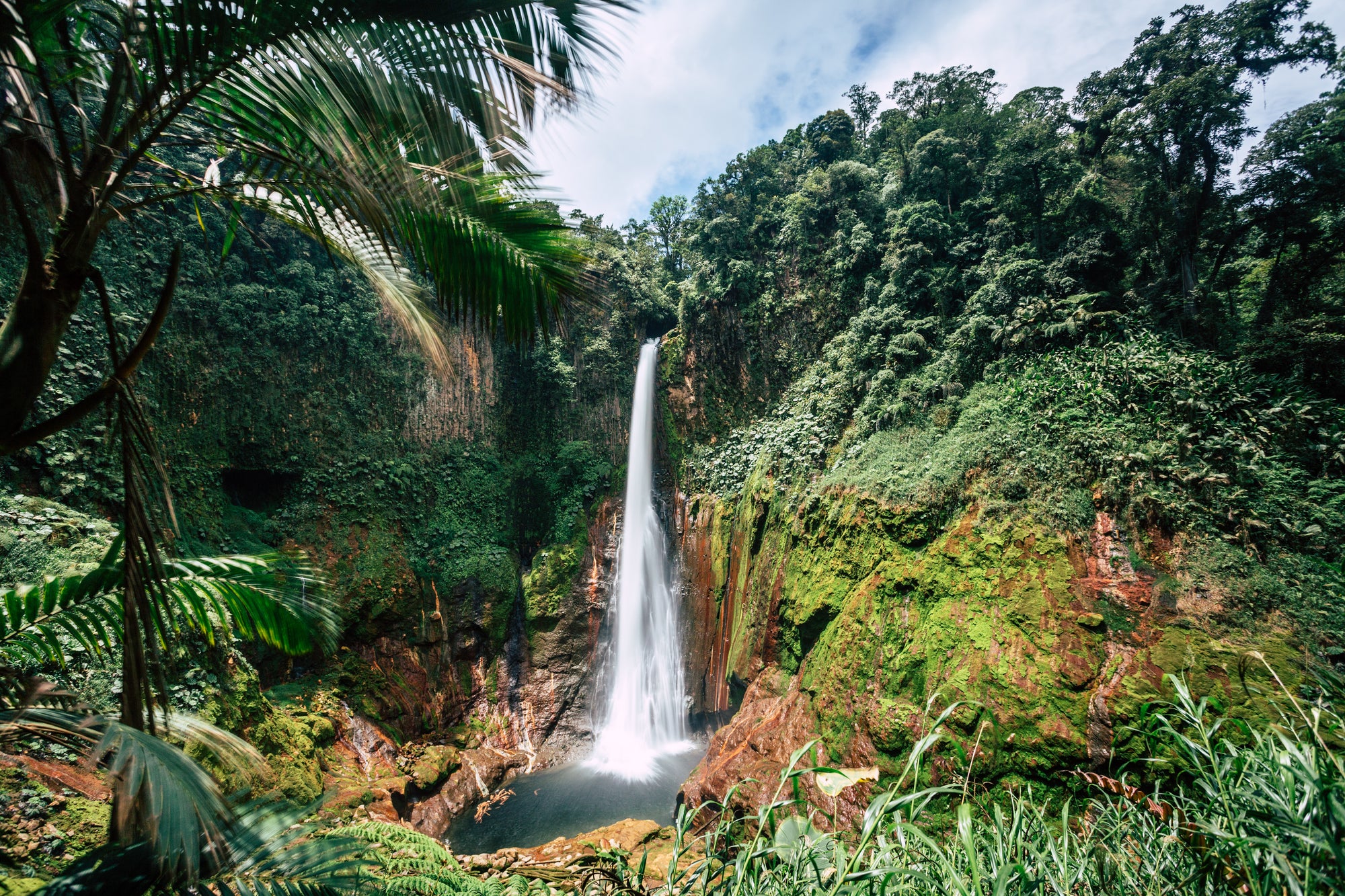 Del Toro Waterfall Costa Rica