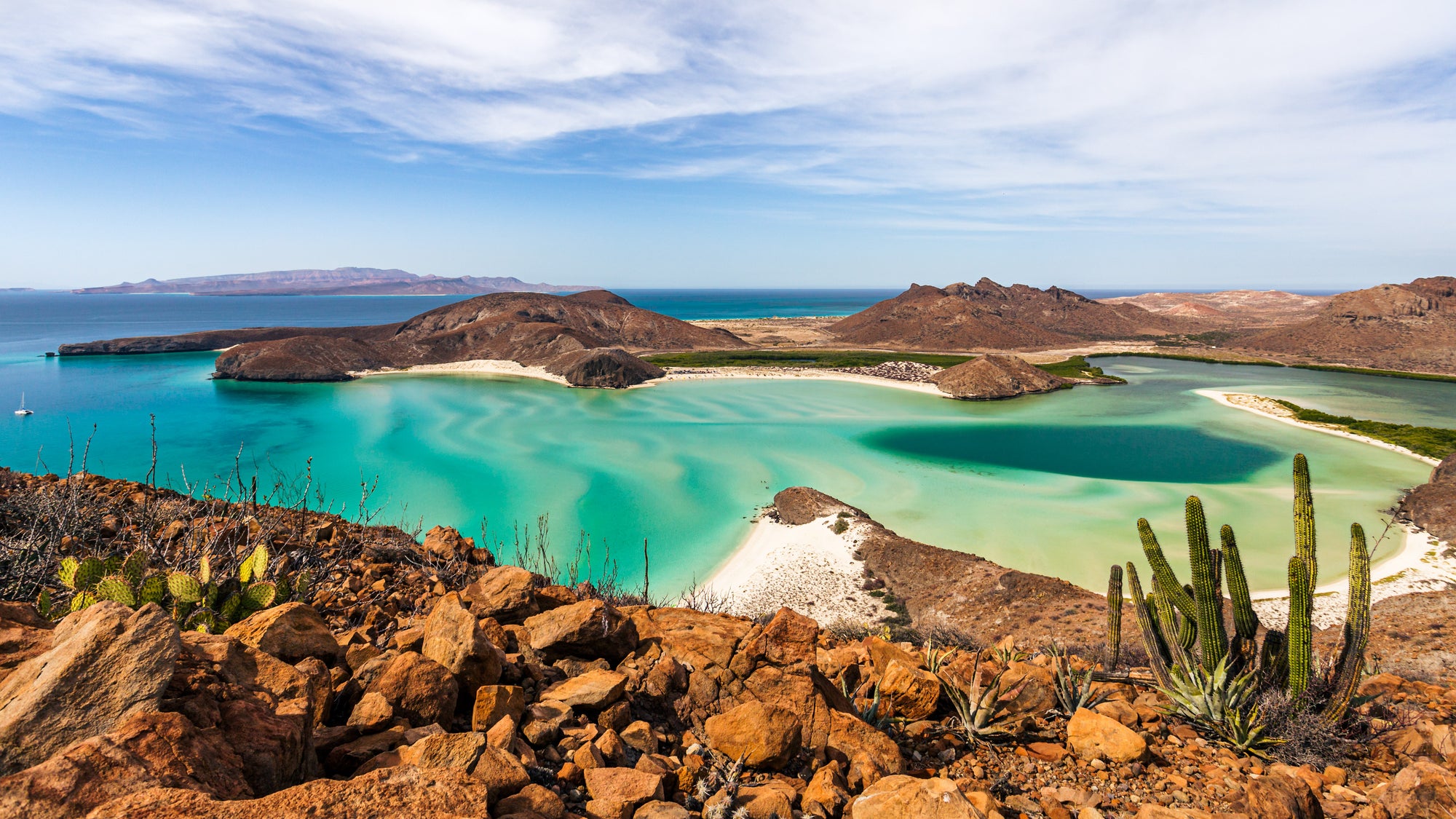 Mexico Balandra beach Baja California Sur